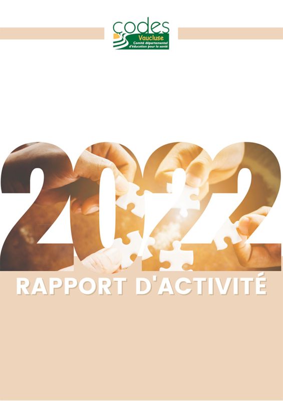 Rapport d'activité 2022