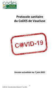 Protocole sanitaire CoDES