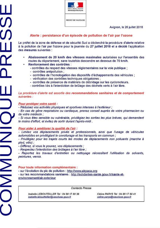 Alerte ozone 2018_07_27