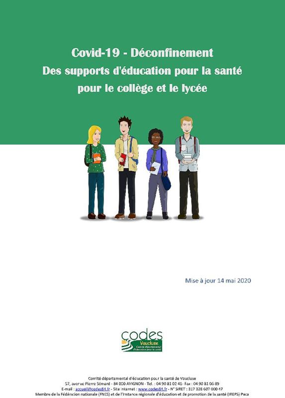 Déconfinement supports collèges lycées