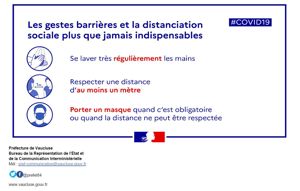 Mesures barrières Covid-19