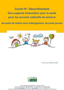 Déconfinement recueil accueils collectifs de mineurs