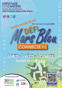 Mars bleu 2021 défi connecté