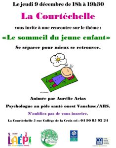 Sommeil du jeune enfant