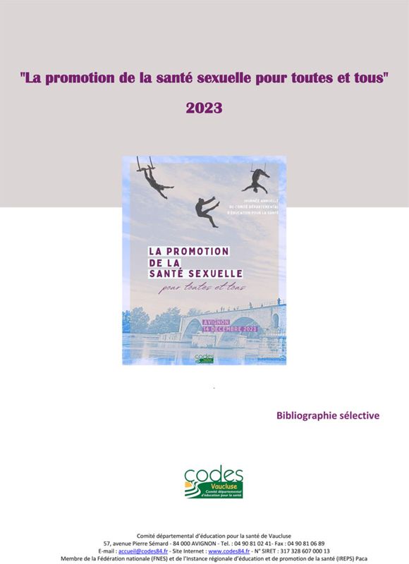 La promotion de la santé sexuelle pour toutes et tous