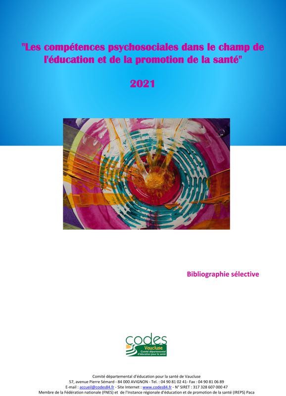 Les compétences psychosociales dans le champ de l'éducation et de la promotion de la santé