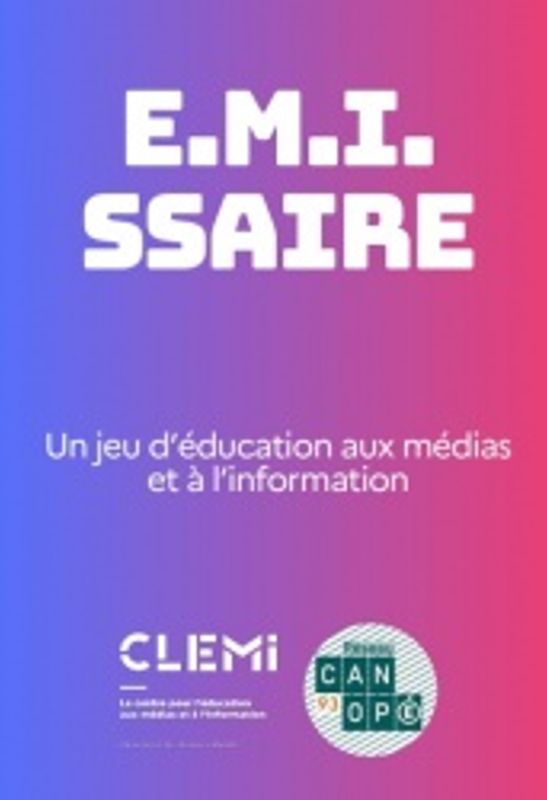 Atelier du jeudi "E.M.I ssaire. Un jeu d’éducation aux médias et à l’information"