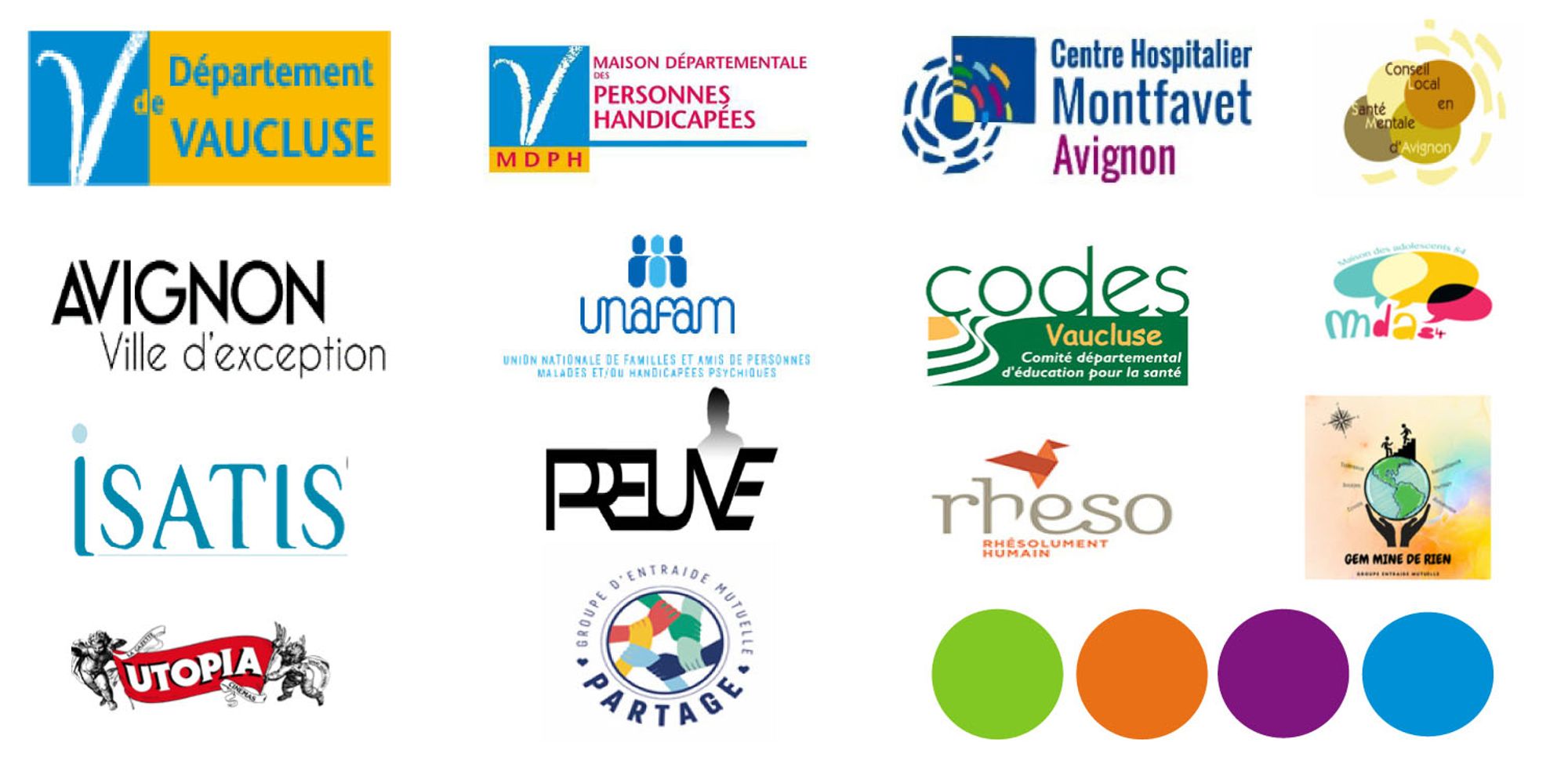 Partenaires SISM 2021 Vaucluse