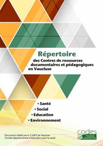 Répertoire des centres ressources en Vaucluse