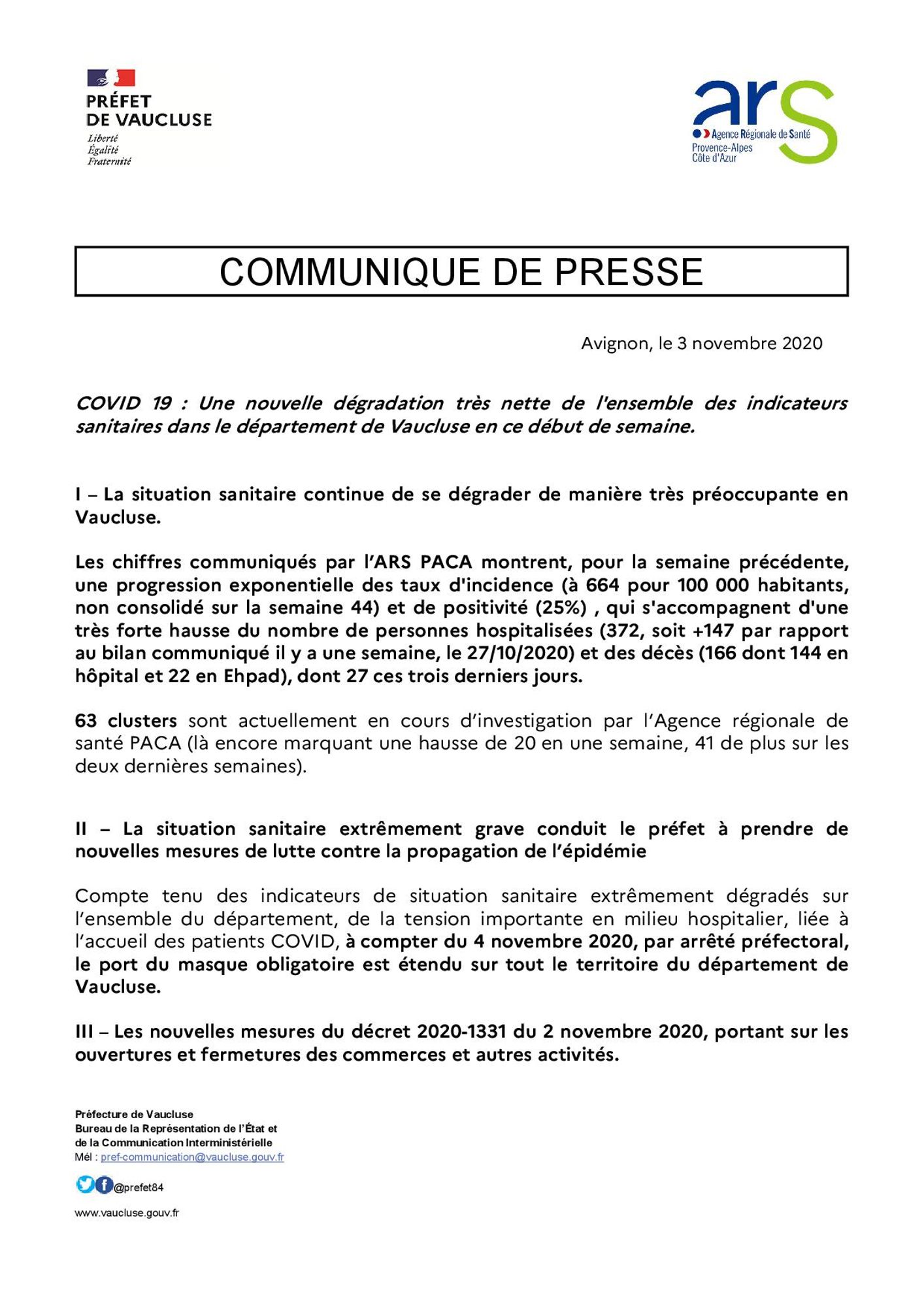 Arrêté pref 4 novembre 2020 1
