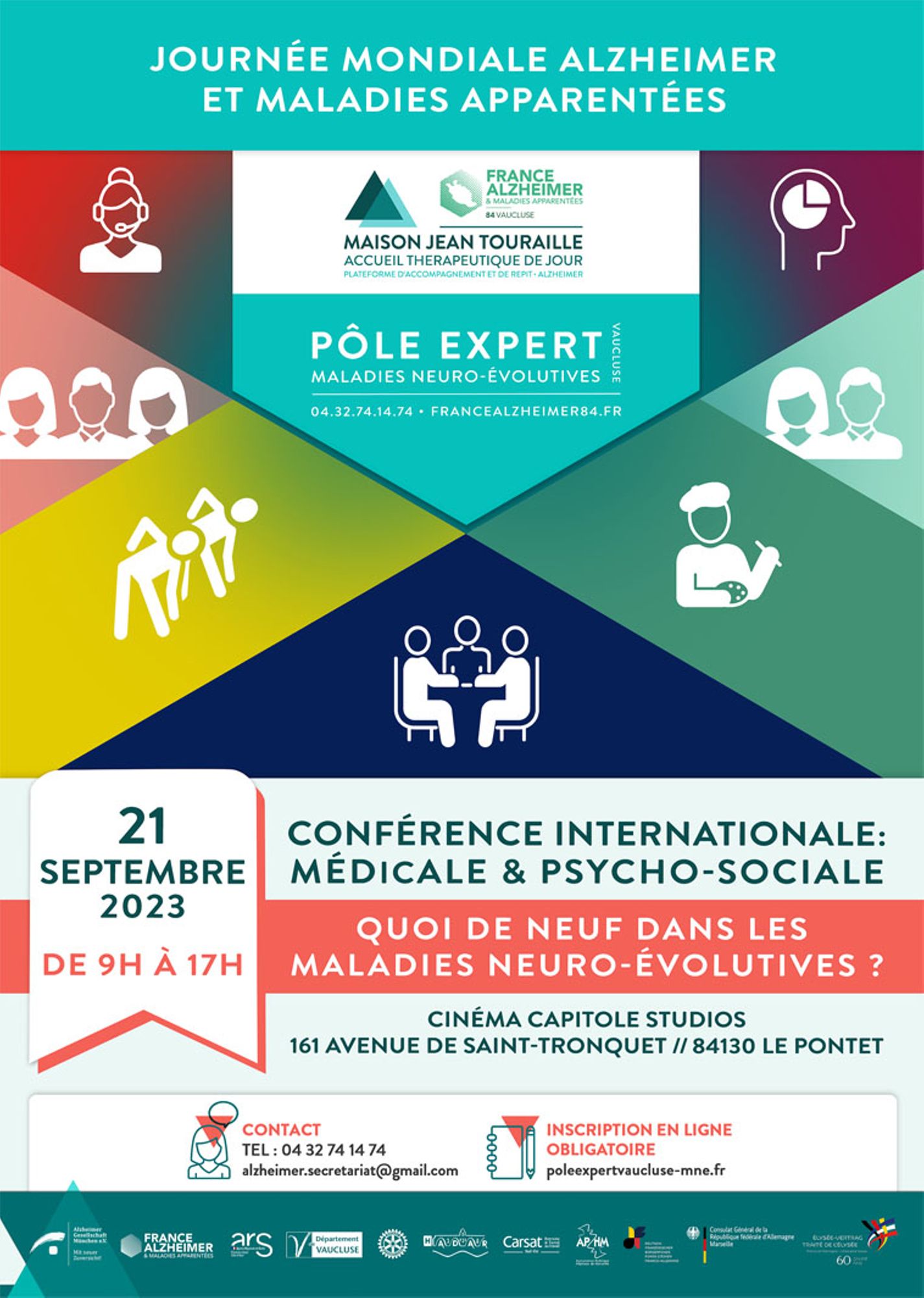 Quoi de neuf dans les maladies neuro-évolutives ? Conférence internationale médicale et psychosociale