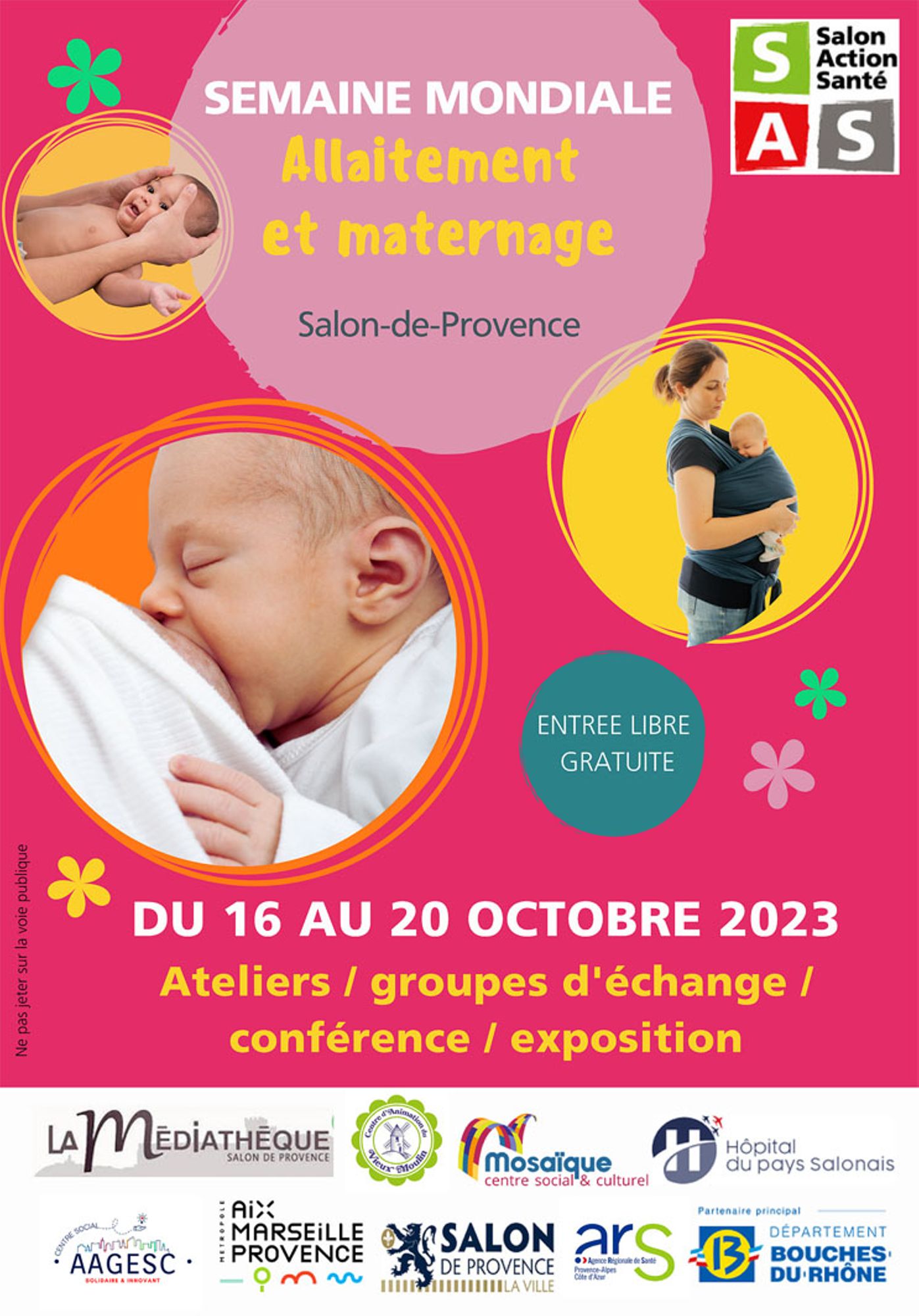 Semaine mondiale Allaitement et maternage