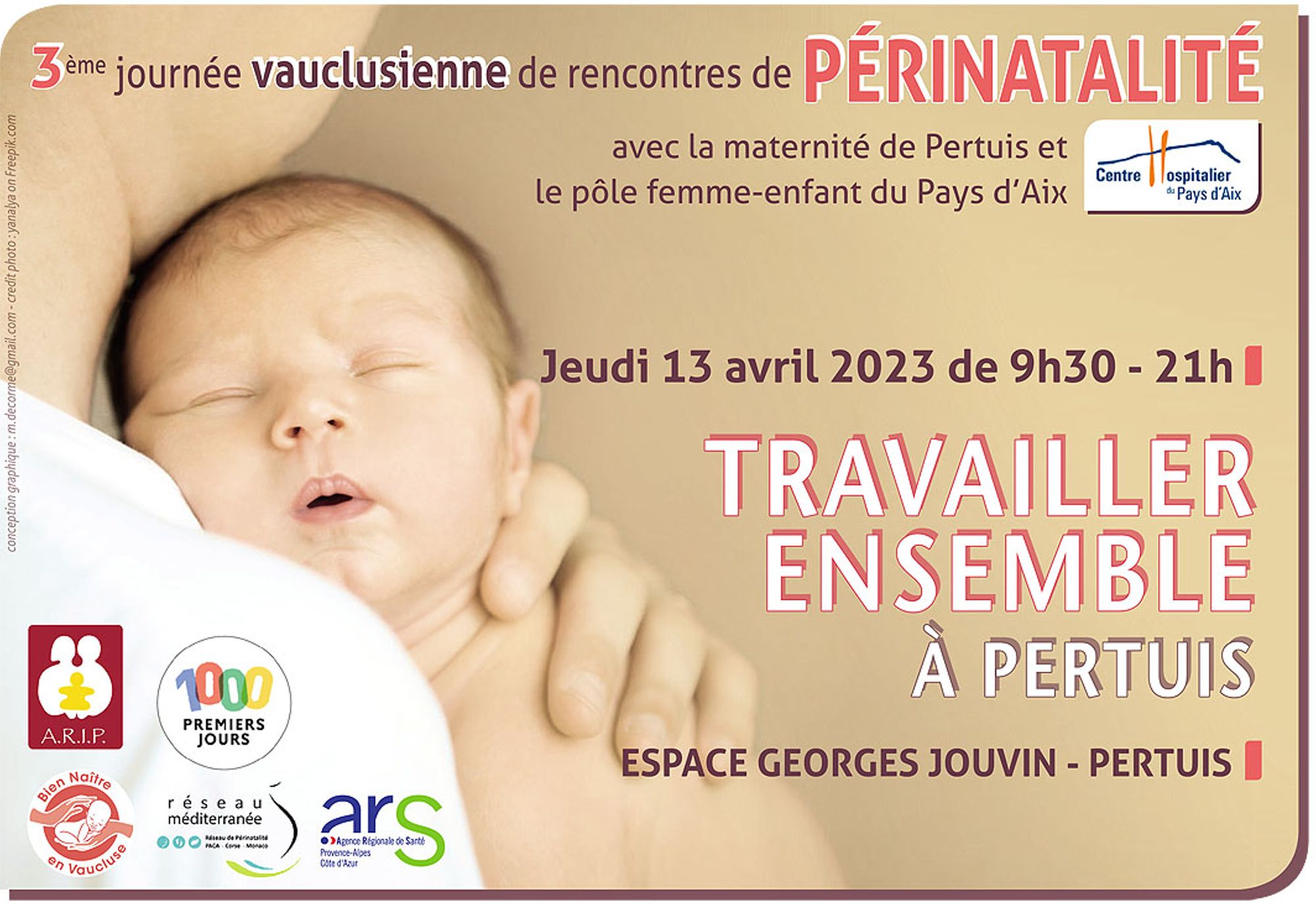 Comment travailler ensemble entre Pertuis et Aix ? 3ème Journée départementale de périnatalité et psypérinatalité