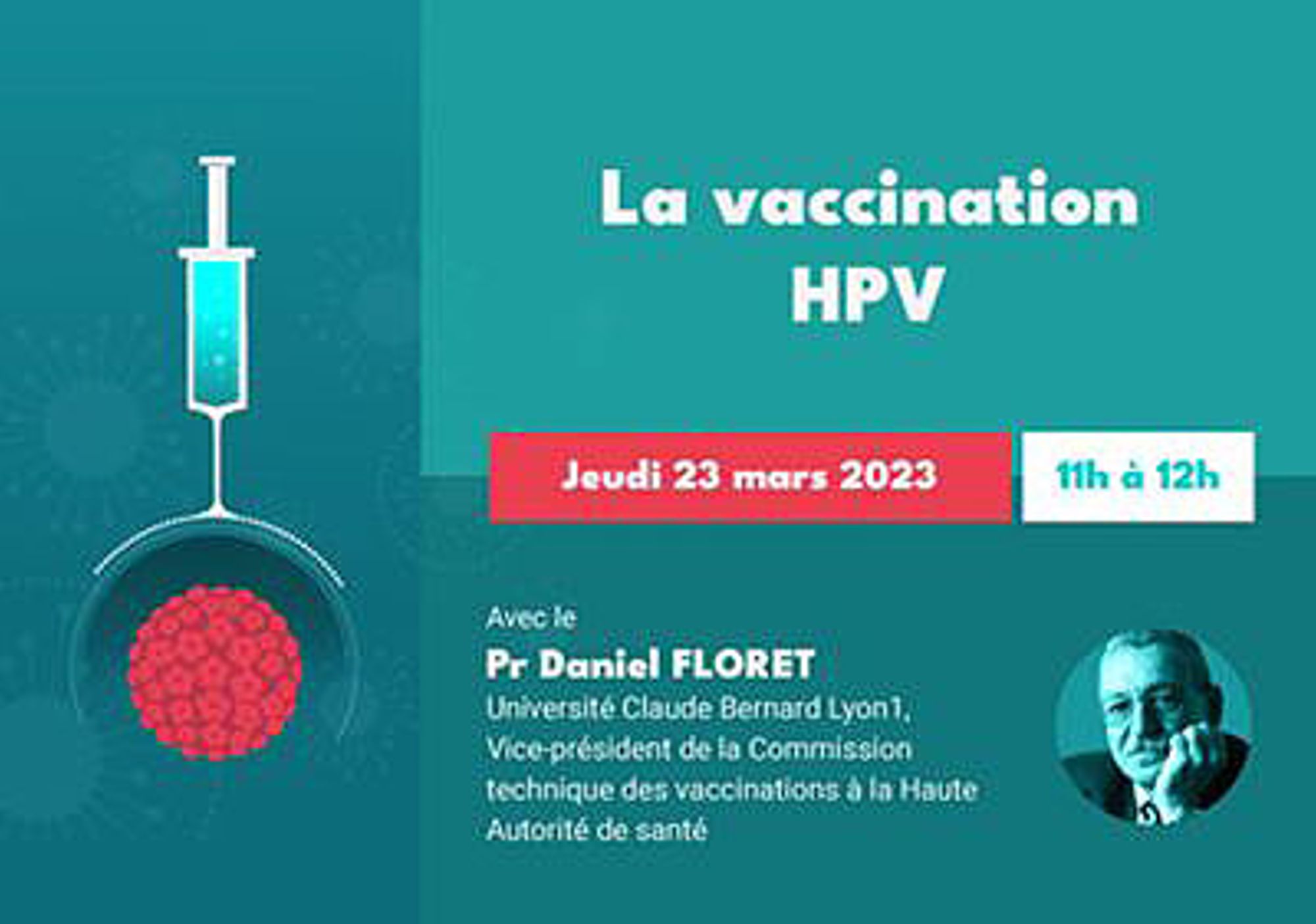Vaccination : 4 webinaires pour les professionnels en 2023
