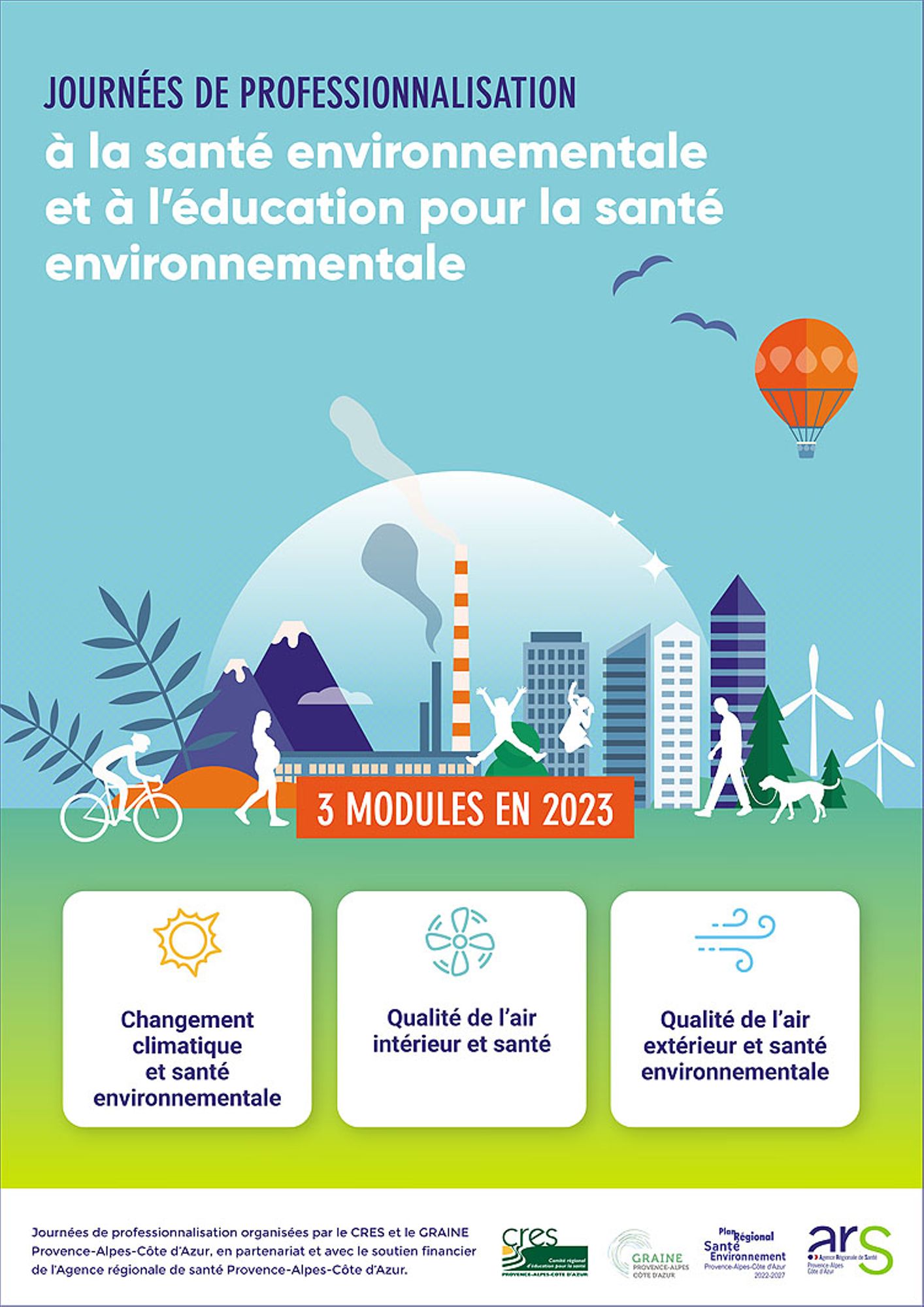Journées de professionnalisation en santé environnementale : climat et santé 