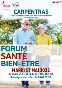 Forum Santé Bien-être séniors à Carpentras