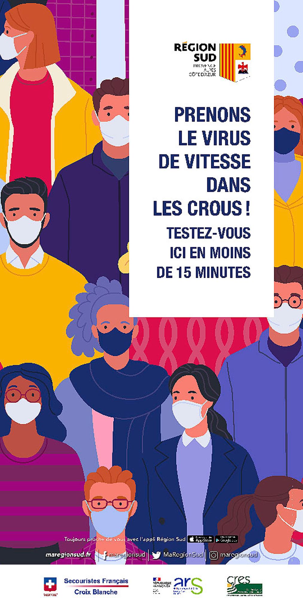 Plaquette dépistage Covid étudiants novembre 2020