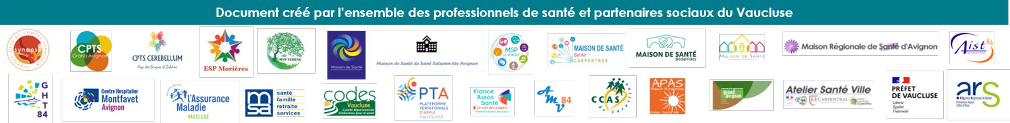 Partenaires Covid Vaucluse 2021
