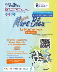 "Mars Bleu défie le Mont Ventoux" - L'évènement
