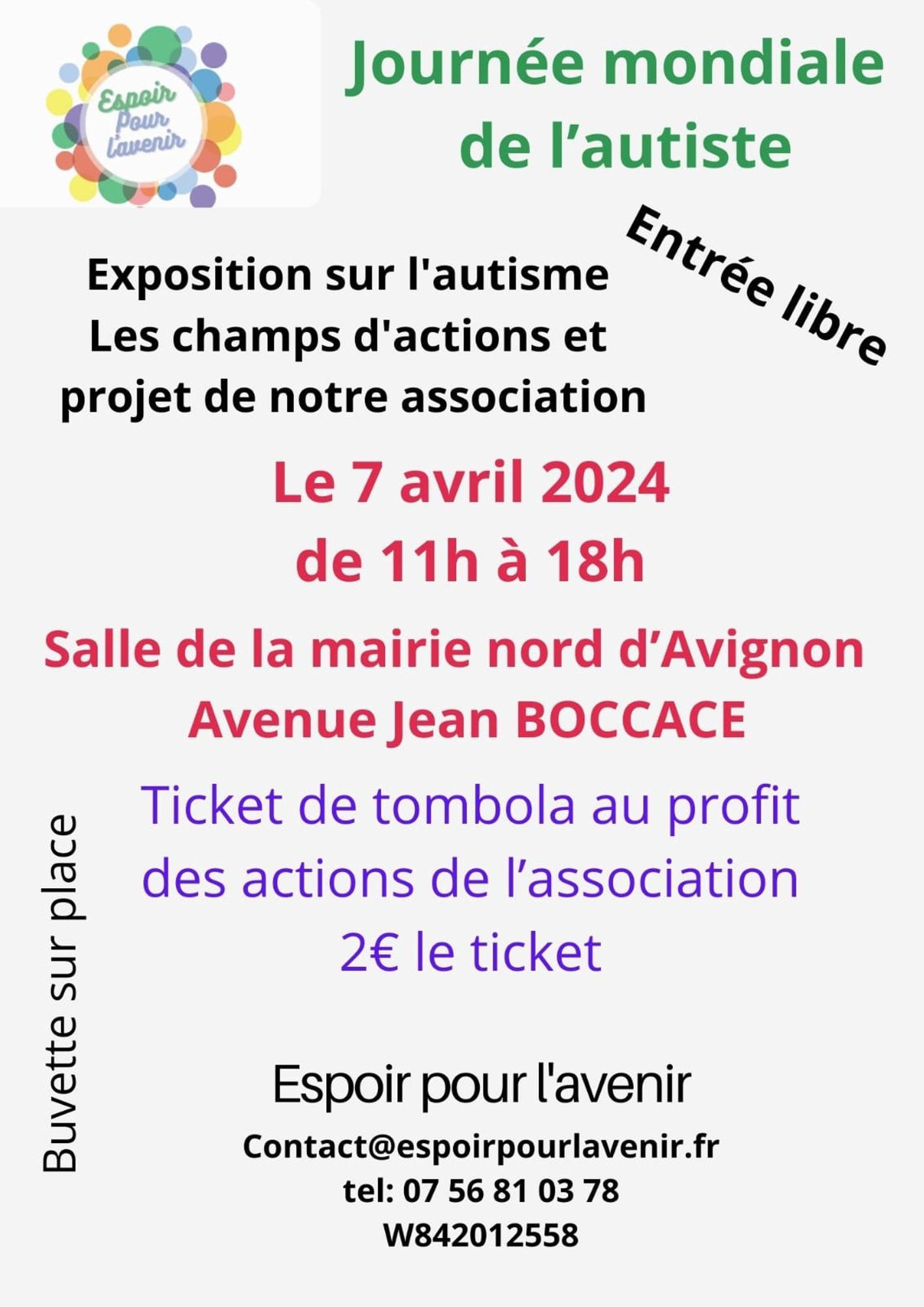 Journée mondiale de l'autiste 