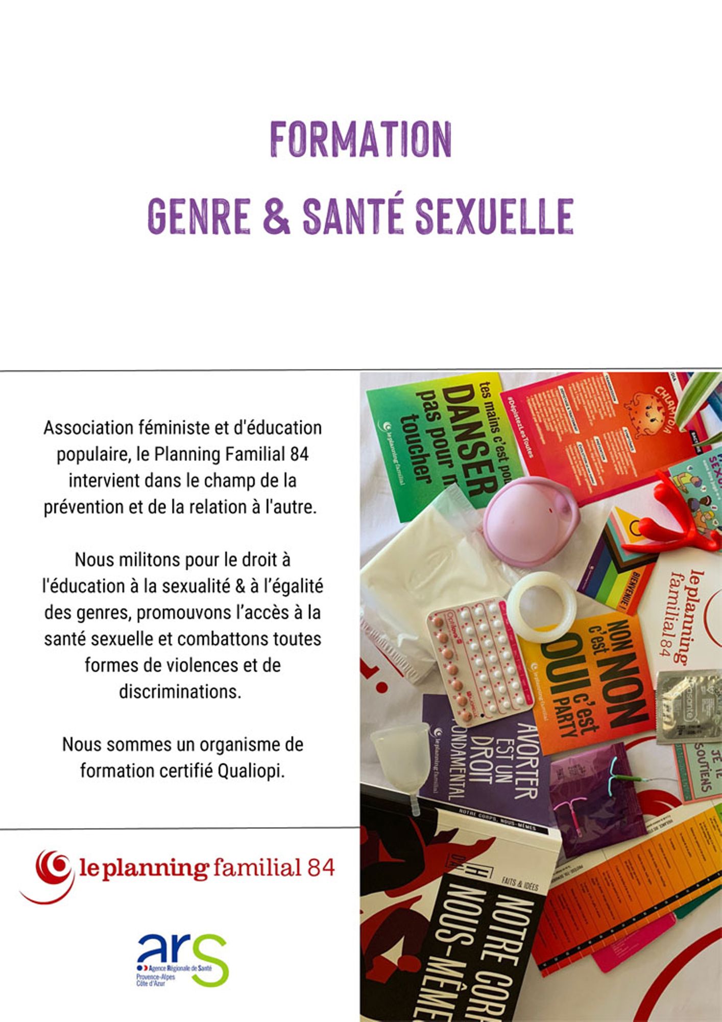 Formation Genre et santé sexuelle - GSS