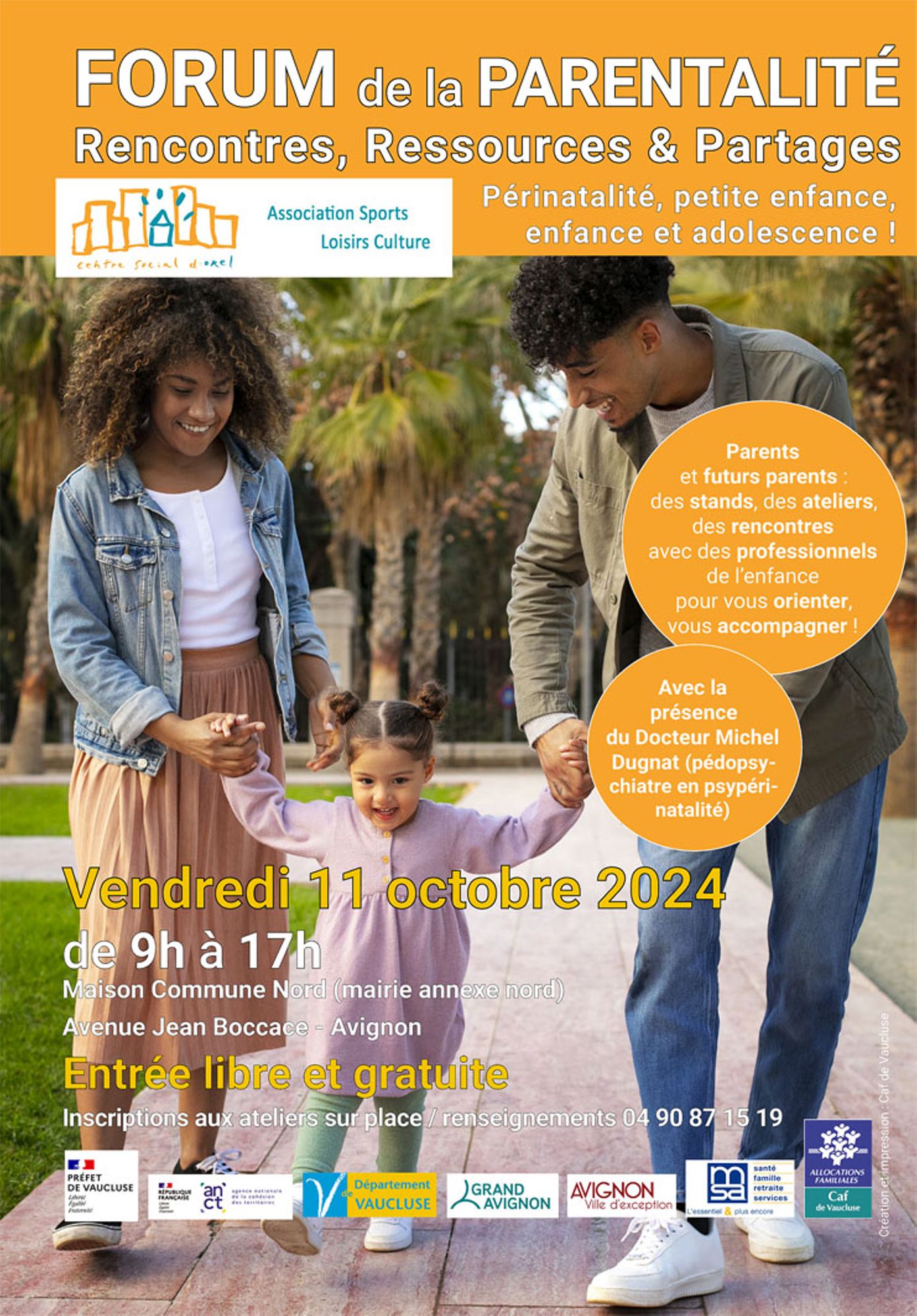 Forum de la parentalité. Rencontres, Ressources & Partages