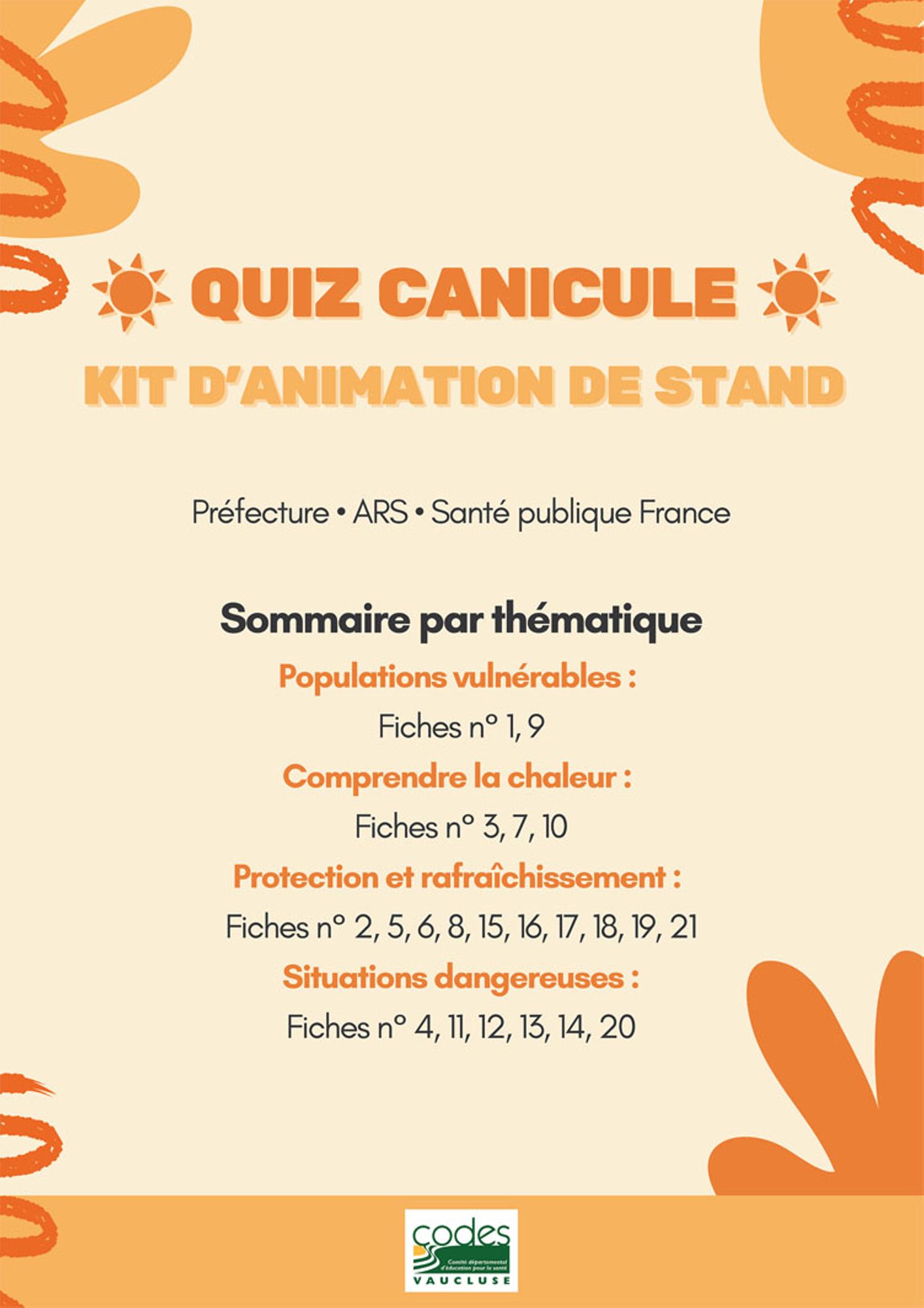 Le quiz canicule